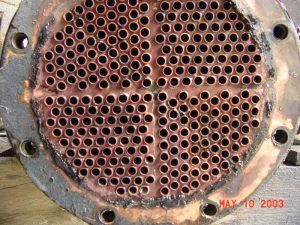 after cleaning heat exchanger